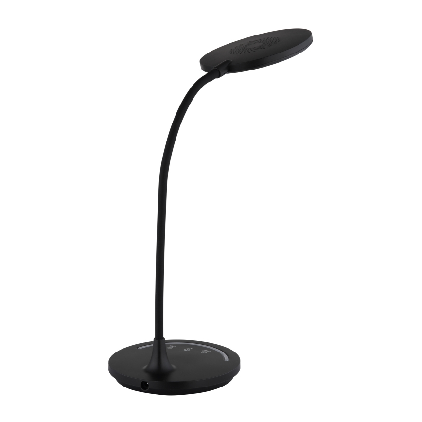 Globo - LED Himmennettävä joustava kosketus pöytävalaisin LED/12W/230V 3000/4000/6500K CRI 90 musta