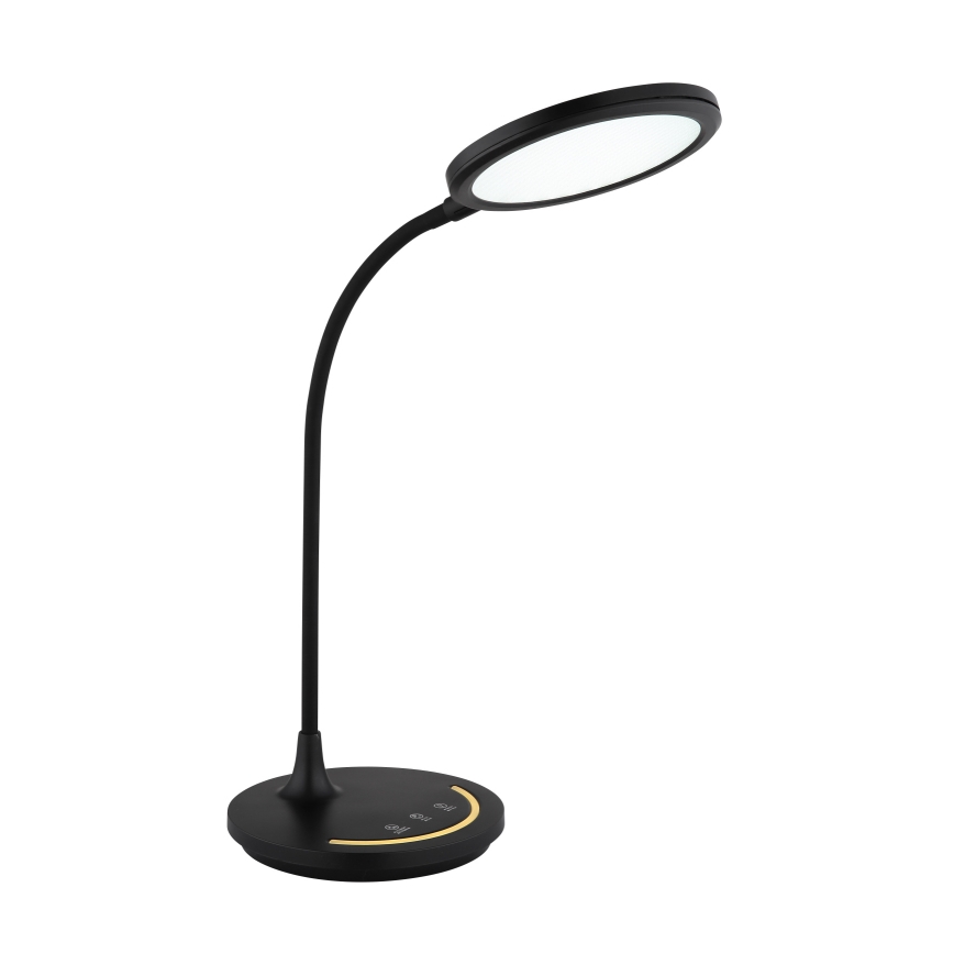 Globo - LED Himmennettävä joustava kosketus pöytävalaisin LED/12W/230V 3000/4000/6500K CRI 90 musta