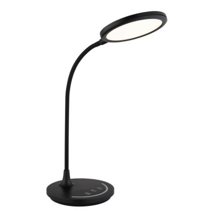 Globo - LED Himmennettävä joustava kosketus pöytävalaisin LED/12W/230V 3000/4000/6500K CRI 90 musta