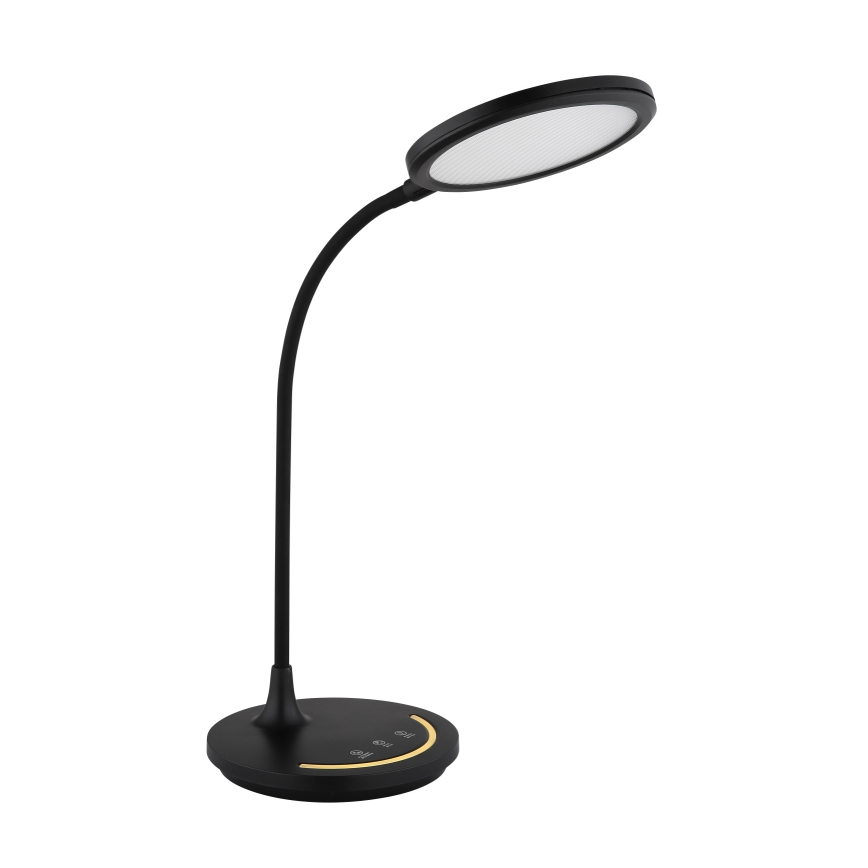 Globo - LED Himmennettävä joustava kosketus pöytävalaisin LED/12W/230V 3000/4000/6500K CRI 90 musta