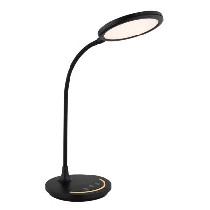 Globo - LED Himmennettävä joustava kosketus pöytävalaisin LED/12W/230V 3000/4000/6500K CRI 90 musta