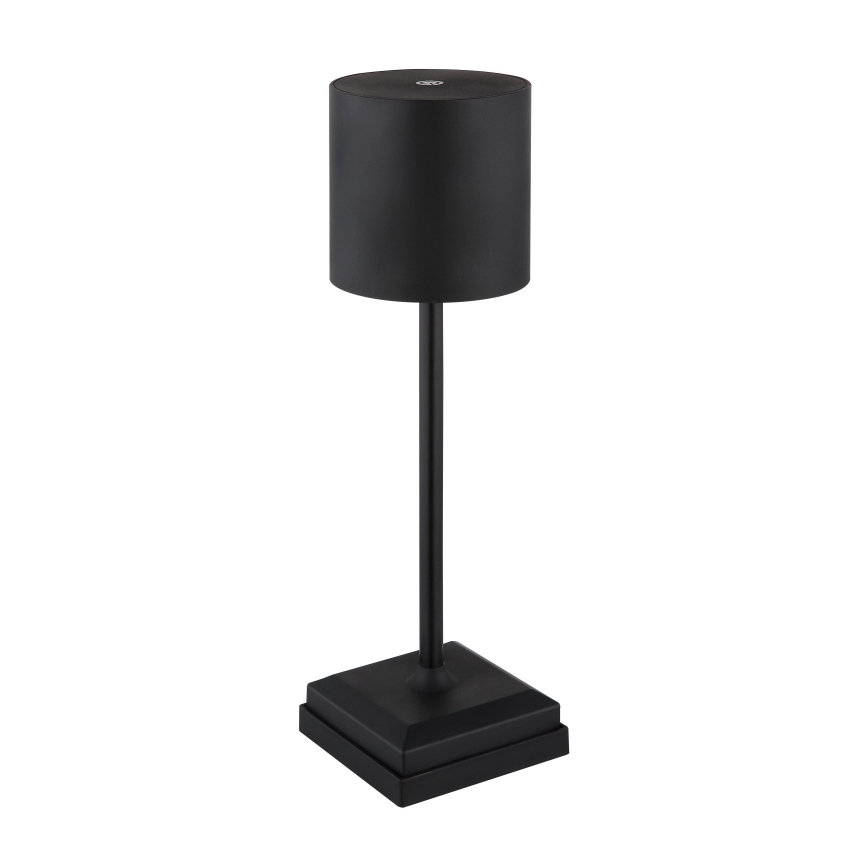 Globo - himmennettävä kosketusohjattu ladattava pöytälamppu LED/1,5W/5V 2200 mAh musta