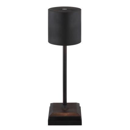 Globo - himmennettävä kosketusohjattu ladattava pöytälamppu LED/1,5W/5V 2200 mAh musta