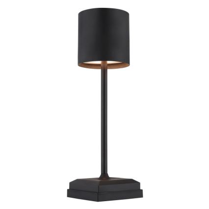 Globo - himmennettävä kosketusohjattu ladattava pöytälamppu LED/1,5W/5V 2200 mAh musta