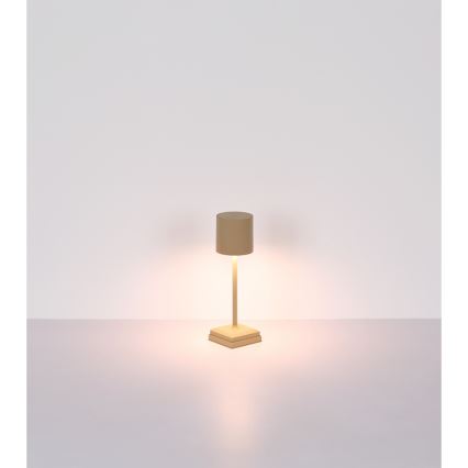 Globo - himmennettävä kosketusohjattu ladattava pöytävalaisin LED/1,5W/5V 2200 mAh beige
