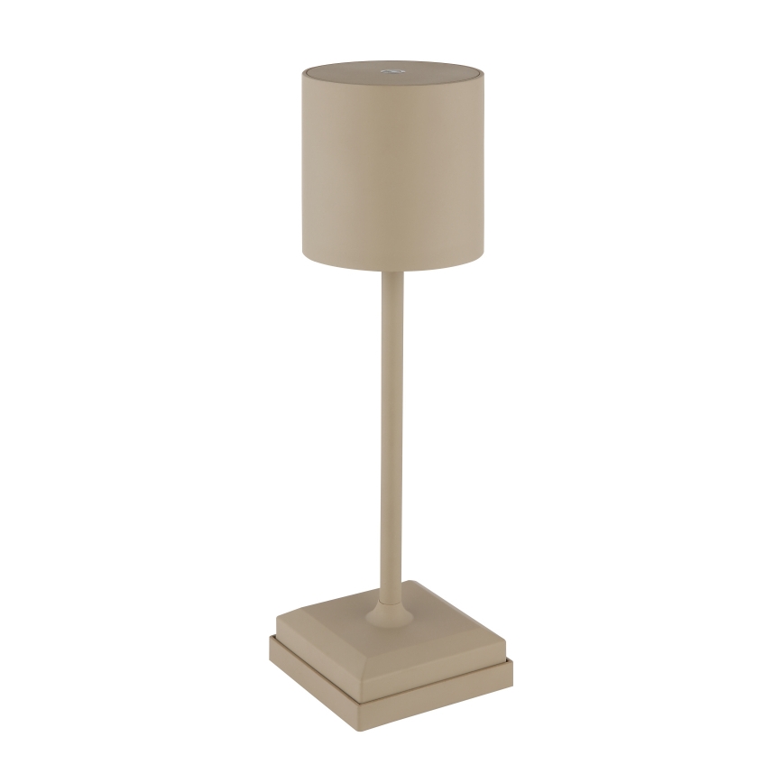 Globo - himmennettävä kosketusohjattu ladattava pöytävalaisin LED/1,5W/5V 2200 mAh beige