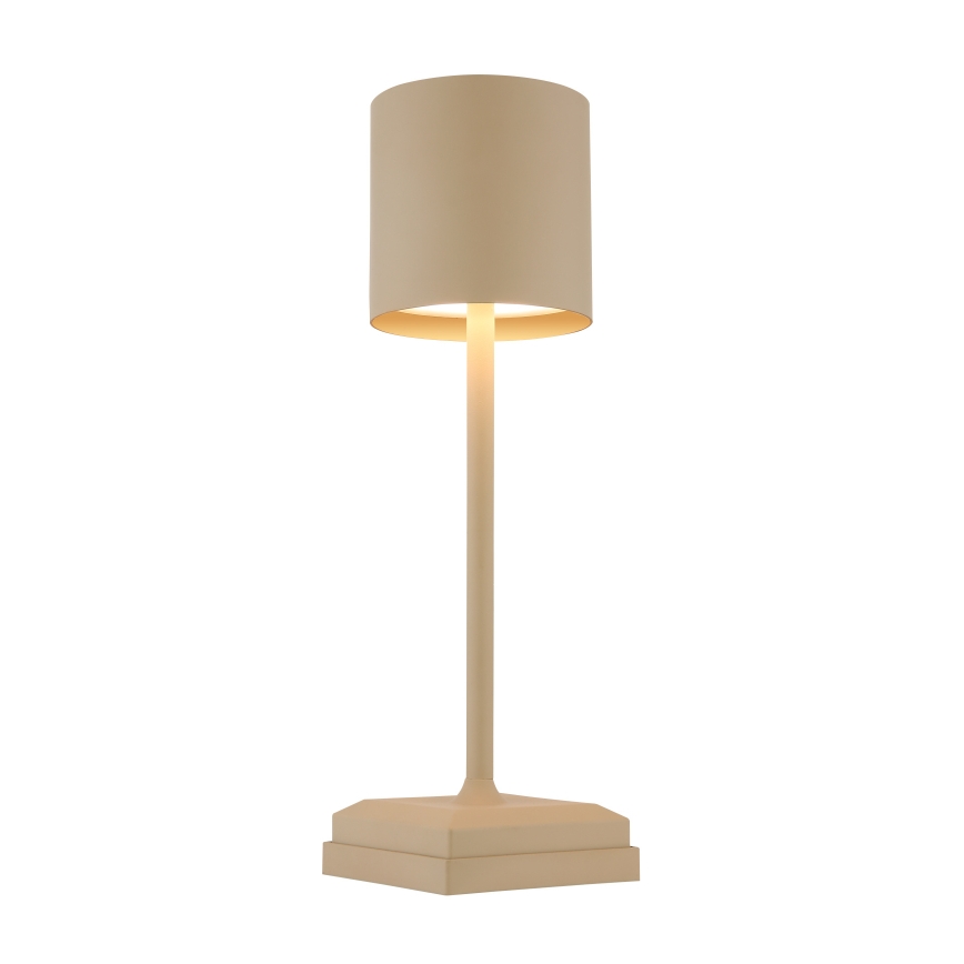 Globo - himmennettävä kosketusohjattu ladattava pöytävalaisin LED/1,5W/5V 2200 mAh beige