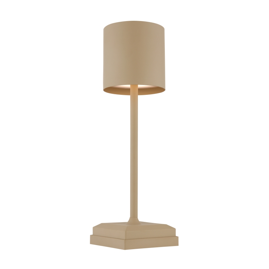 Globo - himmennettävä kosketusohjattu ladattava pöytävalaisin LED/1,5W/5V 2200 mAh beige