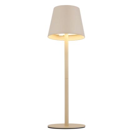 Globo - Himmennettävä kosketusohjattu ladattava ulkokäyttöön tarkoitettu pöytälamppu LED/3W/5V 3000/4000/5000K IP54 1800 mAh