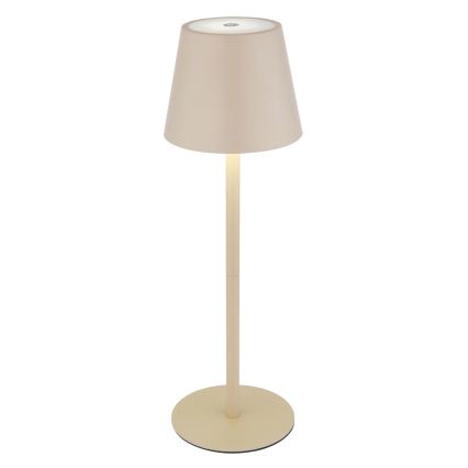 Globo - Himmennettävä kosketusohjattu ladattava ulkokäyttöön tarkoitettu pöytälamppu LED/3W/5V 3000/4000/5000K IP54 1800 mAh
