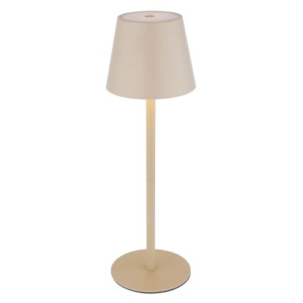 Globo - Himmennettävä kosketusohjattu ladattava ulkokäyttöön tarkoitettu pöytälamppu LED/3W/5V 3000/4000/5000K IP54 1800 mAh