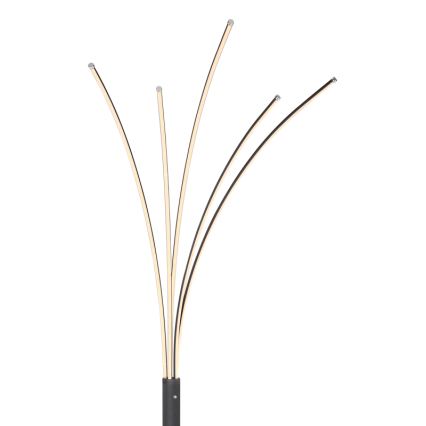 Globo - LED Himmennettävä kosketus lattialamppu LED/36W/230V kiiltävä kromi