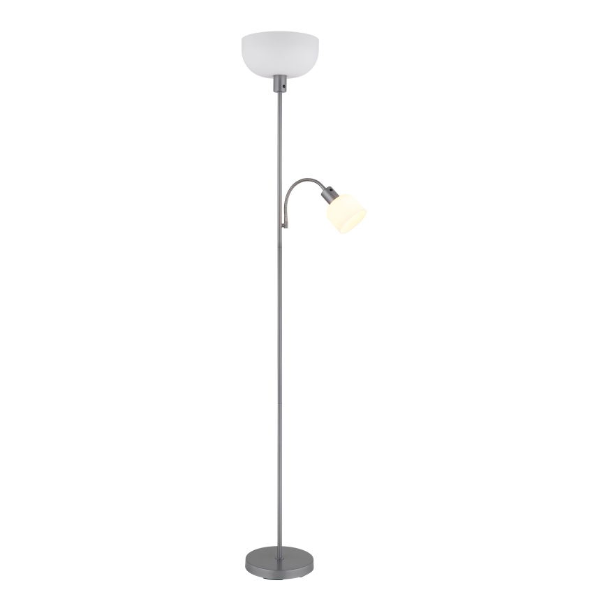 Globo - Lattialamppu 1xE27/40W/230V + 1xE14/25W