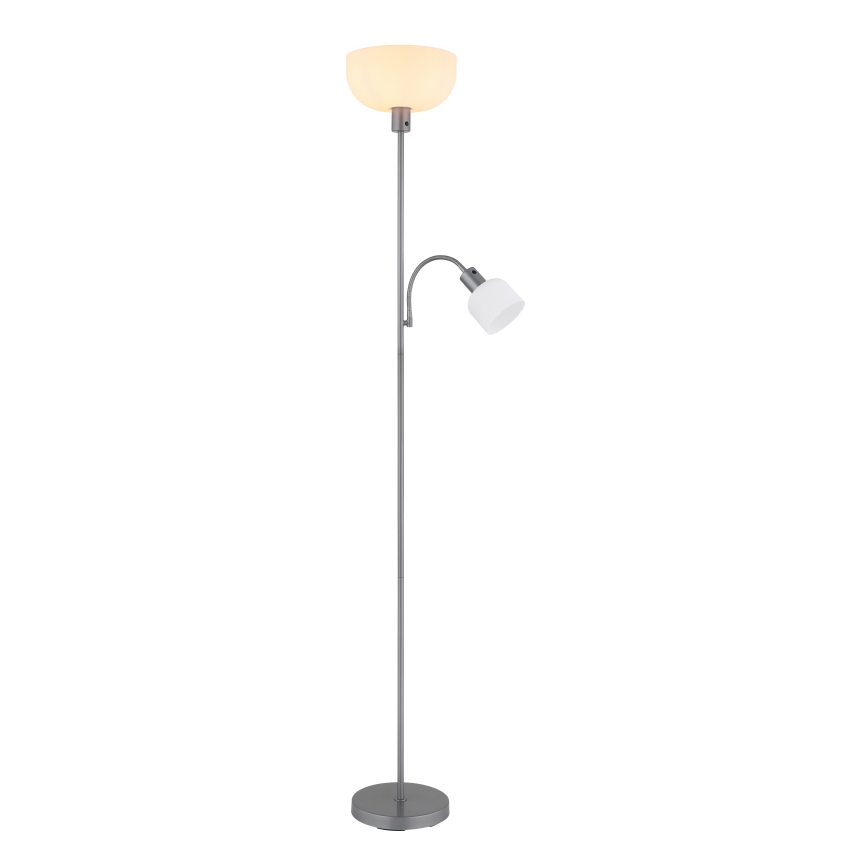 Globo - Lattialamppu 1xE27/40W/230V + 1xE14/25W