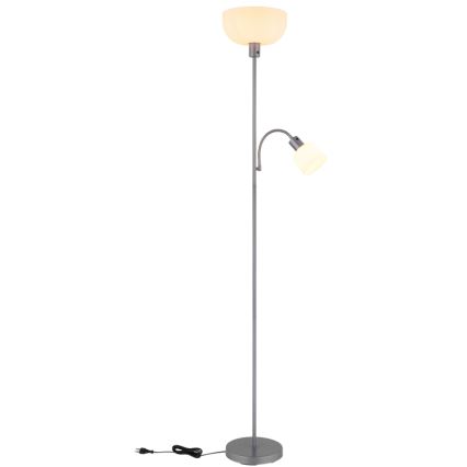 Globo - Lattialamppu 1xE27/40W/230V + 1xE14/25W