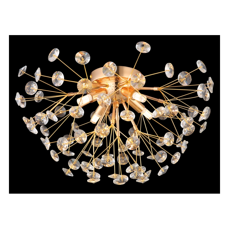 Globo - LED-kattovalaisin 4xG9/3,5W/230V halkaisija 45 cm kulta