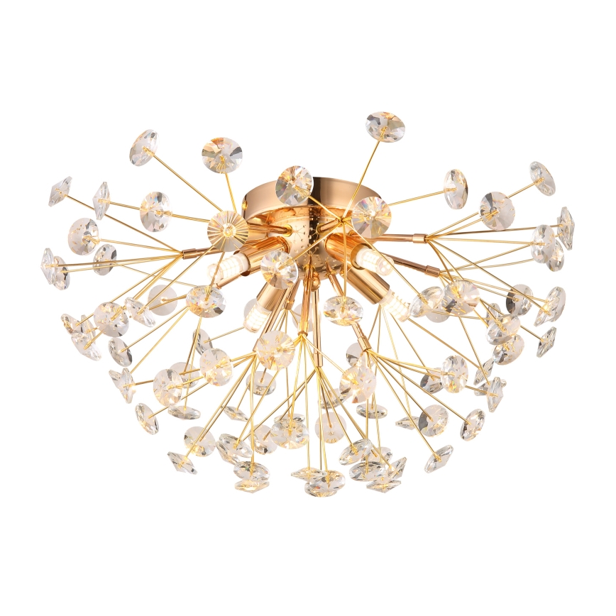 Globo - LED-kattovalaisin 4xG9/3,5W/230V halkaisija 45 cm kulta