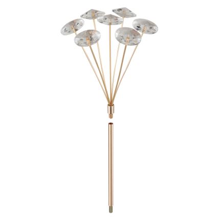 Globo - LED-kattovalaisin 6xG9/3,5W/230V, kullanvärinen