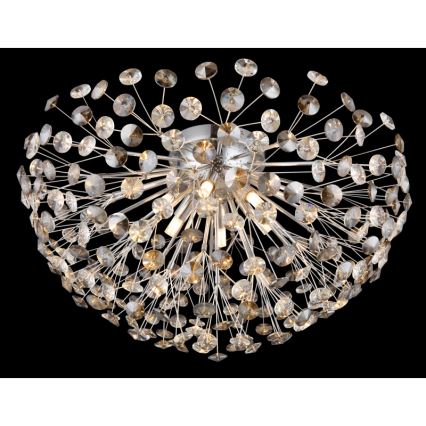 Globo - LED-kattovalaisin 6xG9/3,5W/230V halkaisija 60 cm kiiltävä kromi