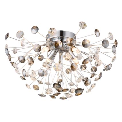 Globo - LED-kattovalaisin 4xG9/3,5W/230V halkaisija 45 cm kiiltävä kromi