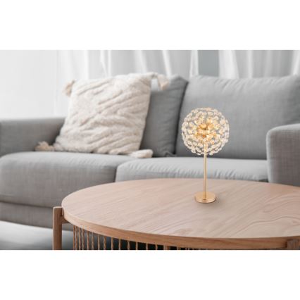 Globo - LED-pöytävalaisin 8xG9/3,5W/230V kulta