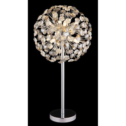 Globo - LED-pöytävalaisin 8xG9/3,5W/230V kiiltävä kromi
