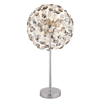 Globo - LED-pöytävalaisin 8xG9/3,5W/230V kiiltävä kromi