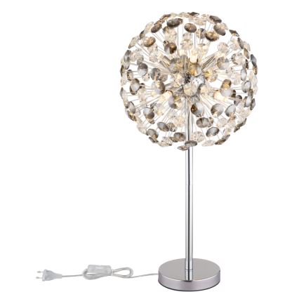 Globo - LED-pöytävalaisin 8xG9/3,5W/230V kiiltävä kromi