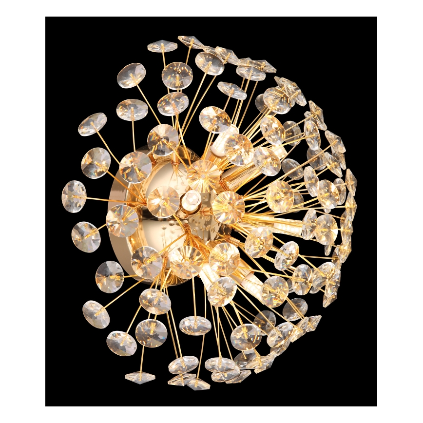 Globo - LED-seinävalaisin 6xG9/3,5W/230V, kullanvärinen