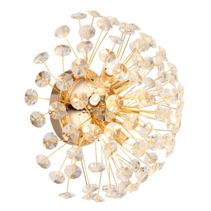 Globo - LED-seinävalaisin 6xG9/3,5W/230V, kullanvärinen