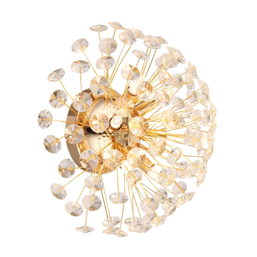 Globo - LED-seinävalaisin 6xG9/3,5W/230V, kullanvärinen
