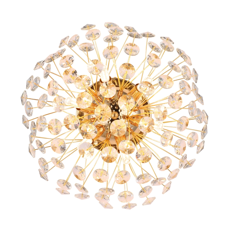 Globo - LED-seinävalaisin 6xG9/3,5W/230V, kullanvärinen