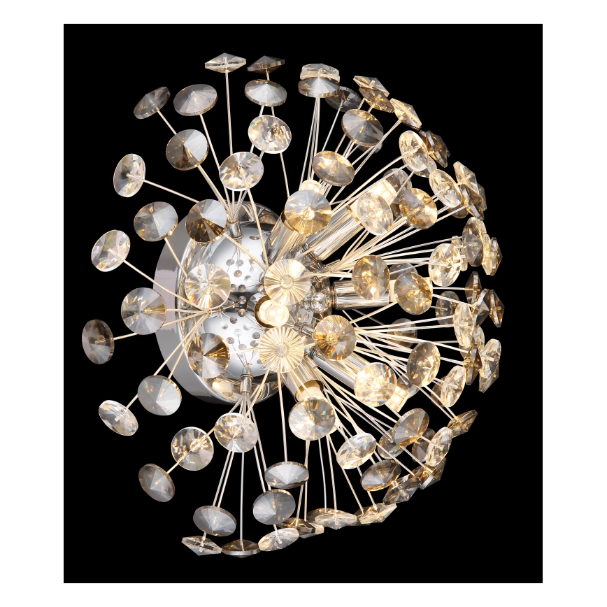 Globo - LED-seinävalaisin 6xG9/3,5W/230V kiiltävä kromi