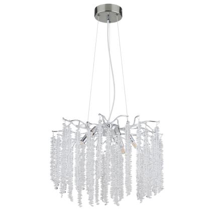 Globo - LED-riippuvalaisin vaijerilla 6xG9/8W/230V