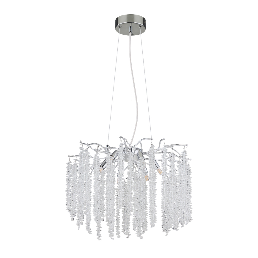 Globo - LED-riippuvalaisin vaijerilla 6xG9/8W/230V