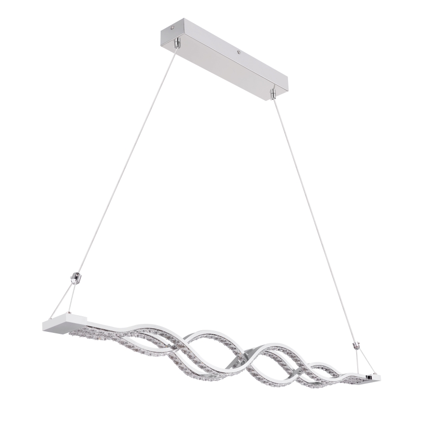 Globo - Himmennettävä LED-kattokruunu narussa 1xLED/30W/230V + kauko-ohjaus