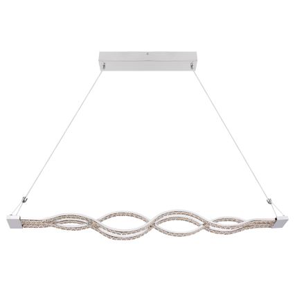 Globo - Himmennettävä LED-kattokruunu narussa 1xLED/30W/230V + kauko-ohjaus