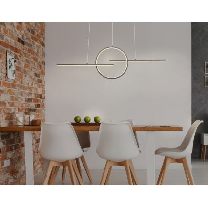 Globo - Himmennettävä LED-kattokruunu narussa LED/50W/230V + kauko-ohjaus