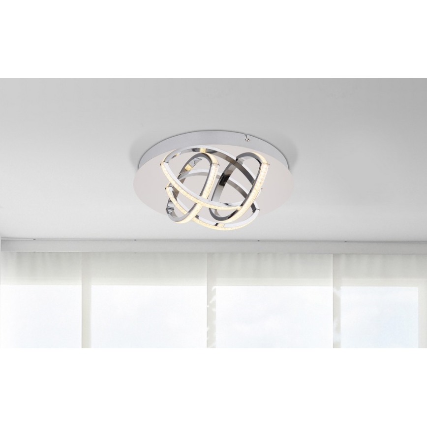 Globo - LED-kattovalaisin kylpyhuoneessa LED/15W/230V IP44