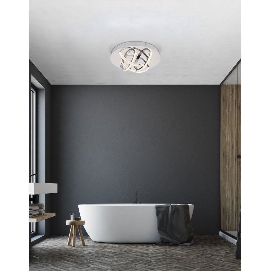 Globo - LED-kattovalaisin kylpyhuoneessa LED/15W/230V IP44