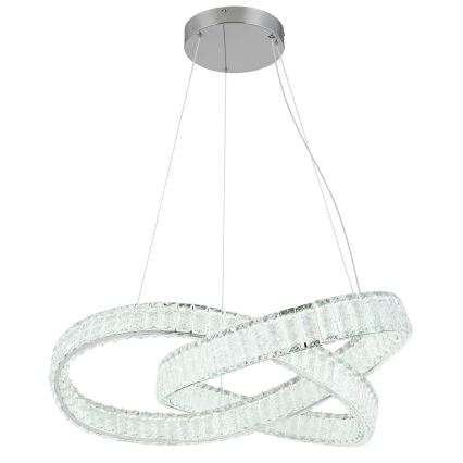 Globo - Himmennettävä LED-kattokruunu johdossa LED/110W/230V 2700-6000K halkaisija 78 cm + kauko-ohjaus