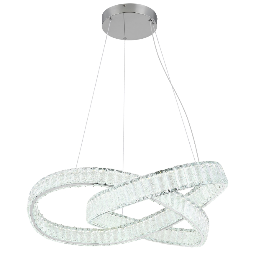 Globo - LED himmennettävä kattokruunu johdolla LED/110W/230V 2700-6000K halkaisija 78 cm + kaukosäädin