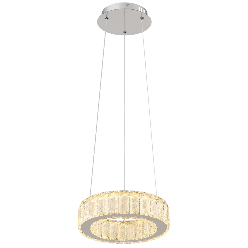 Globo - Himmennettävä LED-kattokruunu johdossa LED/30W/230V 2700-6000K halkaisija 30 cm + kauko-ohjaus