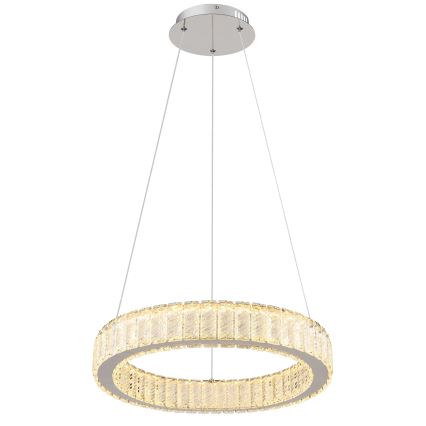 Globo - Himmennettävä LED-kattokruunu johdossa LED/50W/230V 2700-6000K halkaisija 50 cm + kauko-ohjaus