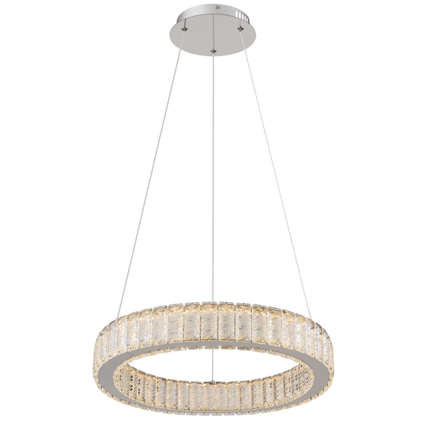 Globo - Himmennettävä LED-kattokruunu johdossa LED/50W/230V 2700-6000K halkaisija 50 cm + kauko-ohjaus