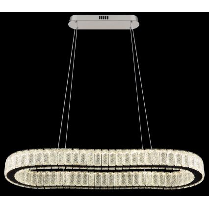 Globo - Himmennettävä LED-kattokruunu johdossa LED/58W/230V 2700-6000K + kauko-ohjaus