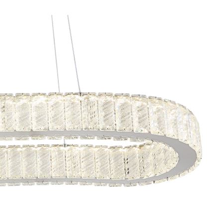 Globo - Himmennettävä LED-kattokruunu johdossa LED/58W/230V 2700-6000K + kauko-ohjaus