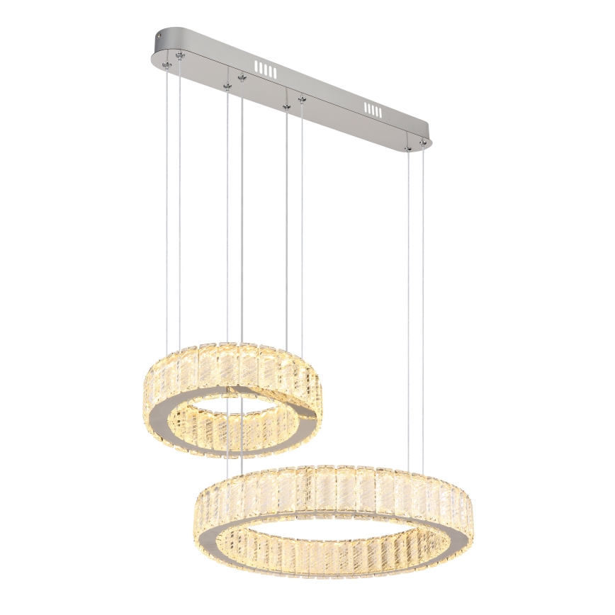 Globo - Himmennettävä LED-kattokruunu johdossa LED/80W/230V 2700-6000K + kauko-ohjaus