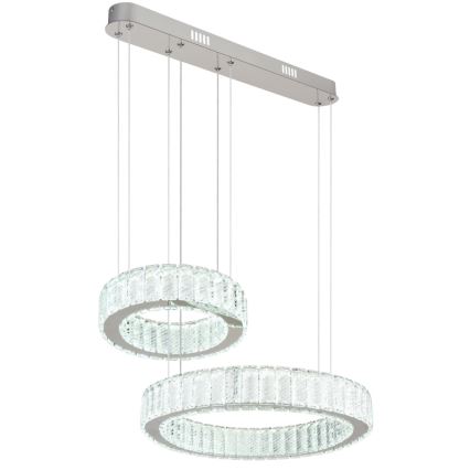 Globo - Himmennettävä LED-kattokruunu johdossa LED/80W/230V 2700-6000K + kauko-ohjaus