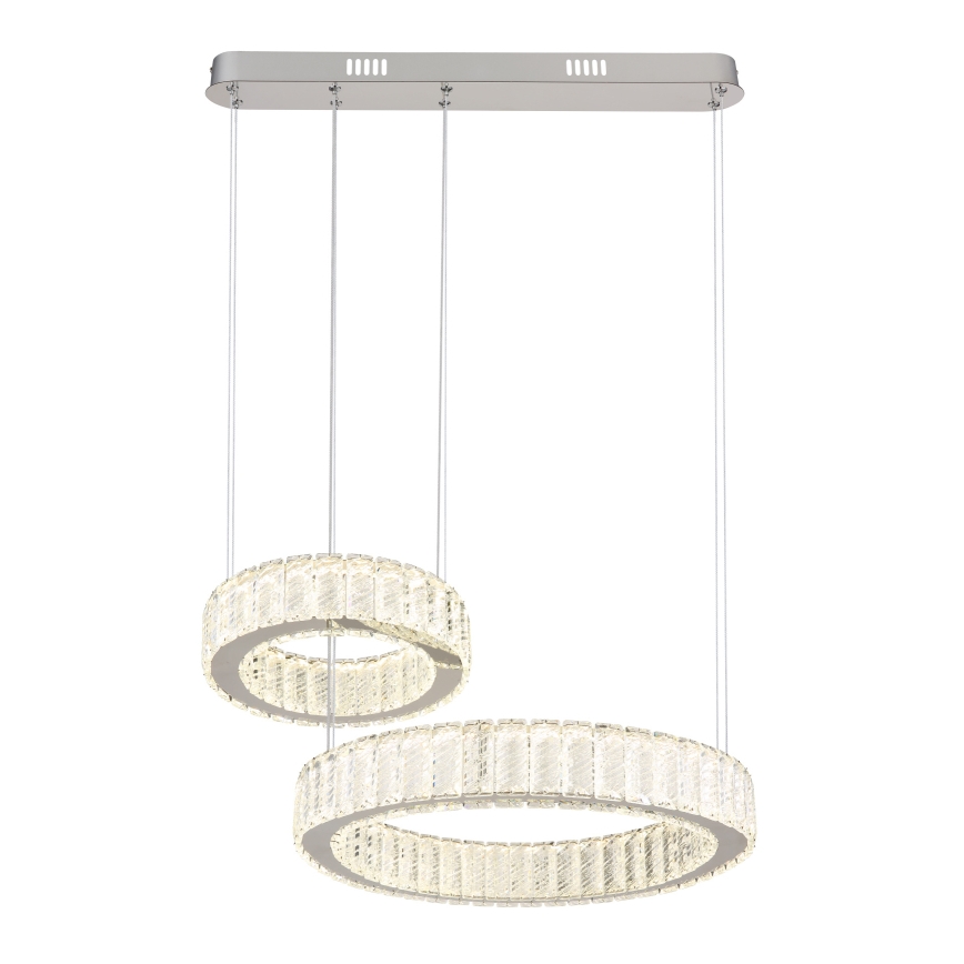 Globo - Himmennettävä LED-kattokruunu johdossa LED/80W/230V 2700-6000K + kauko-ohjaus